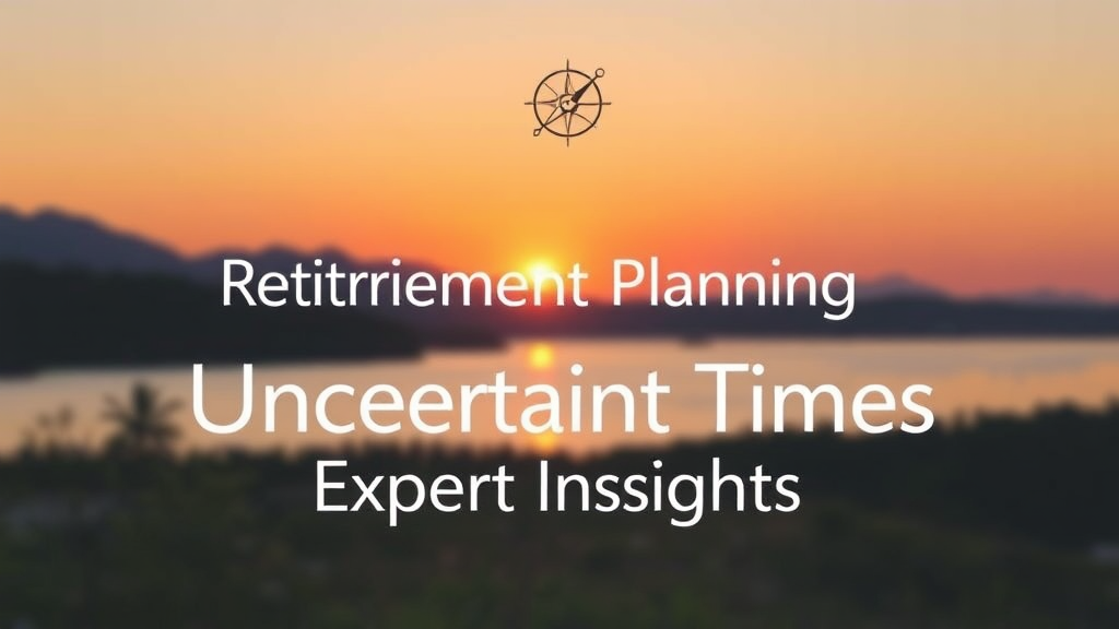 Retirement Planning in Uncertain Times: Expert Insights