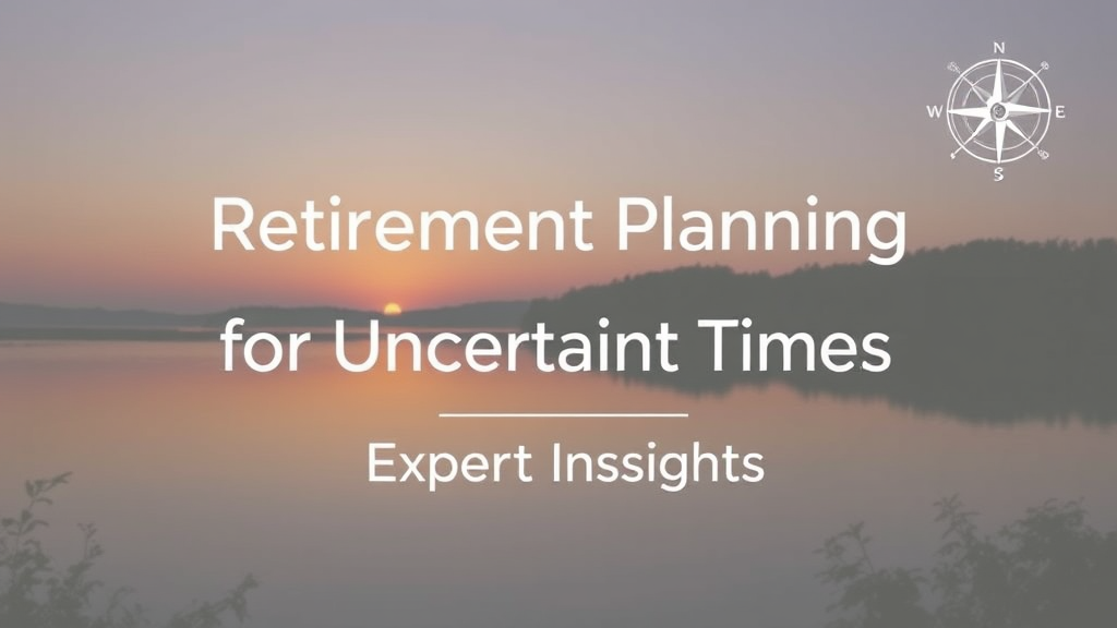 Retirement Planning in Uncertain Times: Expert Insights