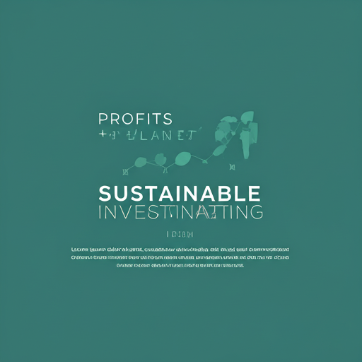 Sustainable Investing: Balancing Profits and Environmental Impact