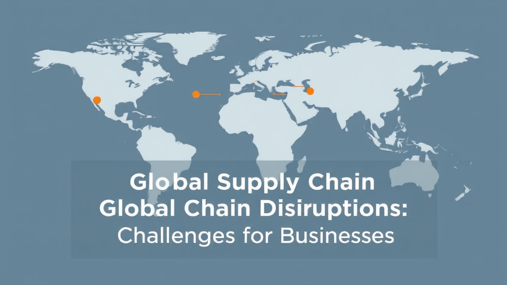 Global Supply Chain Disruptions: Implications for Businesses